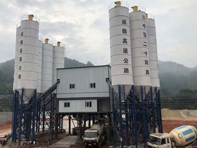 HZS180 CONCRETE BATCHING PLANT