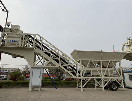 YHZS75 MOBILE CONCRETE BATCHER