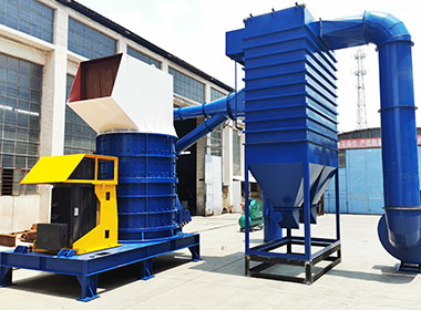 VERTICAL HAMMER MILL SHREDDER