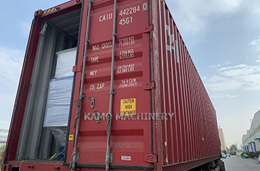 Cable wire recycling plant is sent to Thailand