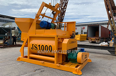 The best-selling medium mixer is JS1000 concrete mixer