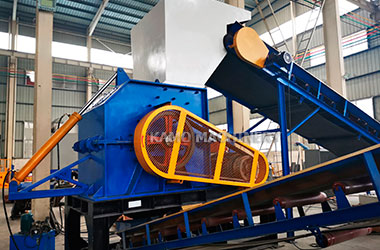 PS1210 metal crushing production line adds luster to your business