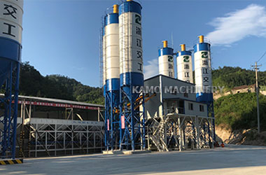 KAMO concrete batching plant ushered in the first order in 2022