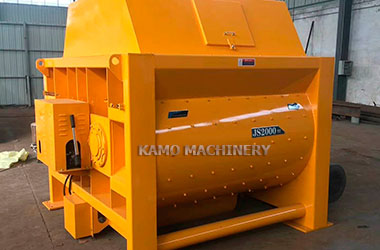 JS concrete mixer is used for concrete mixing in various construction projects