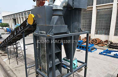 Air Separation machine - a machine for the separation of various scrap light and