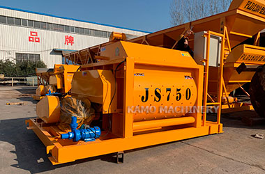 JS series forced concrete mixer working principle, how to use it to prolong its 