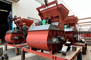 KAMO JS500 concrete mixer performance advantages and video introduction