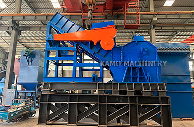 PGX500 Scrap Metal Recycling Plant Exported to Mid-east area