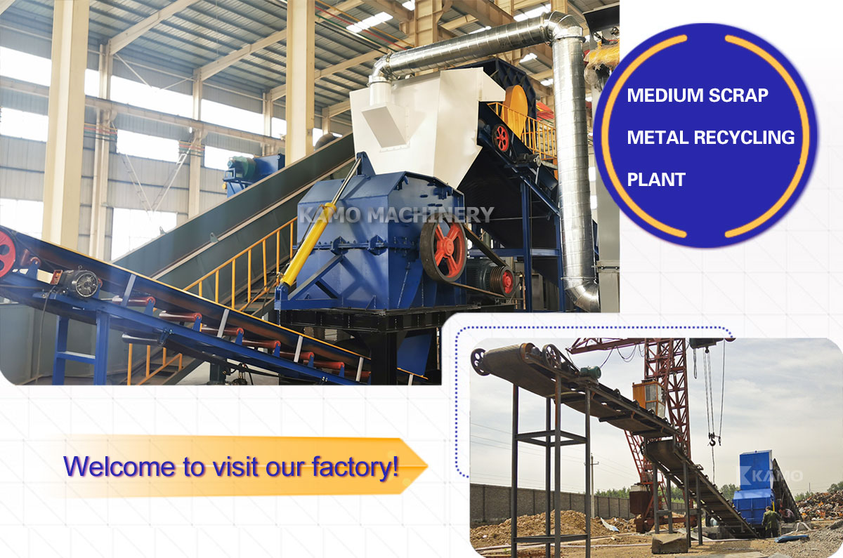 MEDIUM SCRAP METAL RECYCLING PLANT