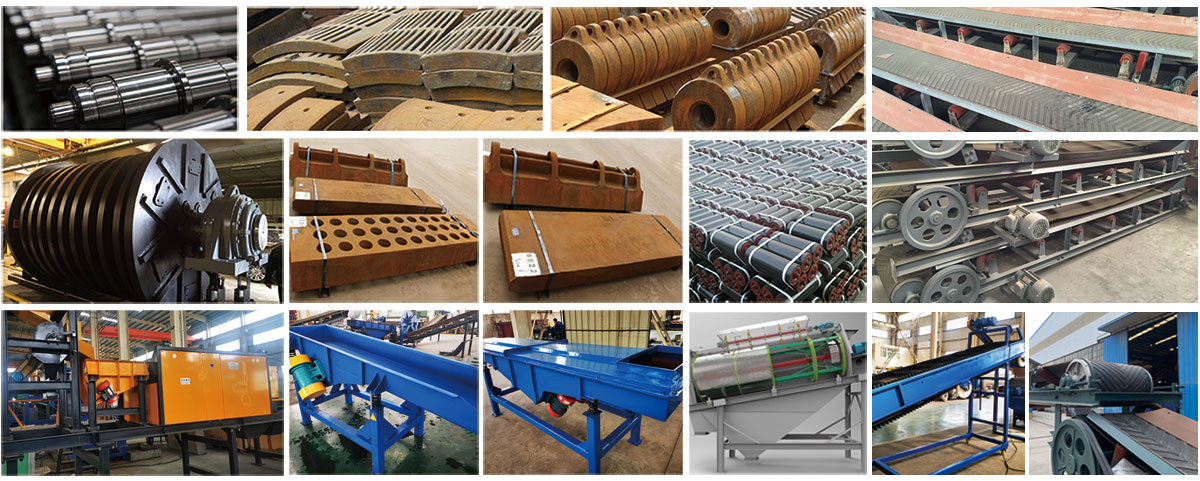 Scrap metal recycling plants components