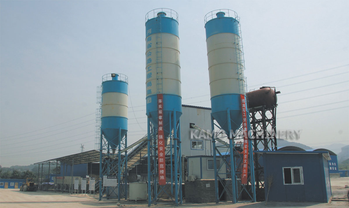 concrete mixing plant