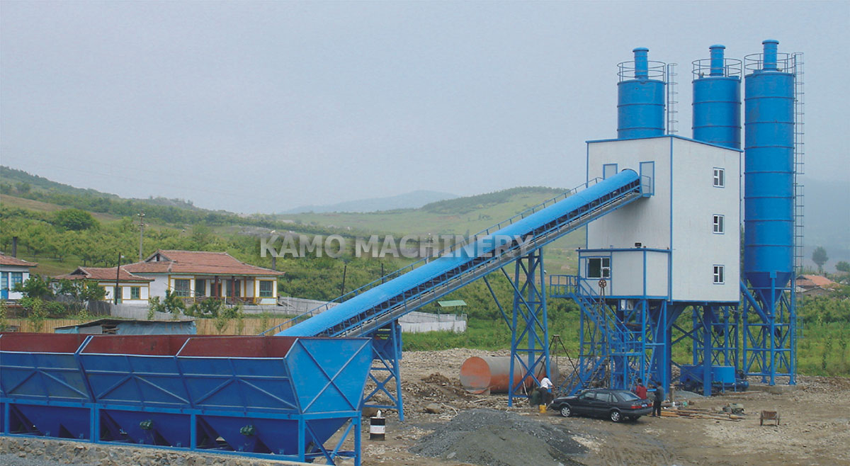 concrete mixing plant