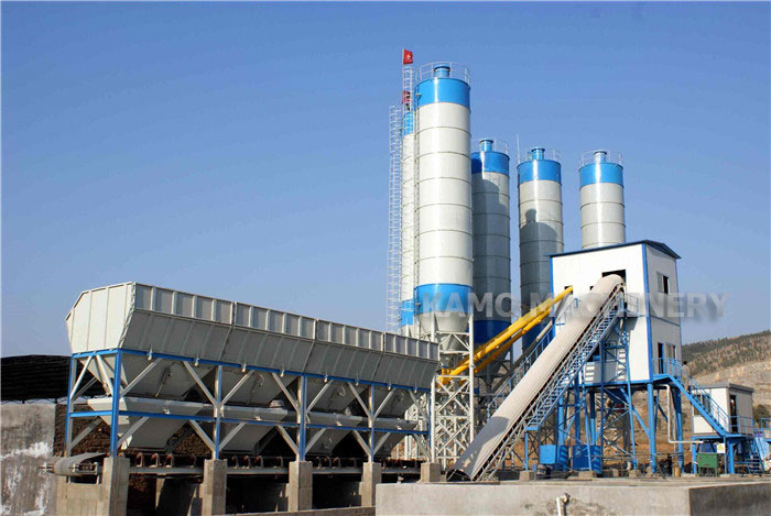 HZS180 concrete batching plant