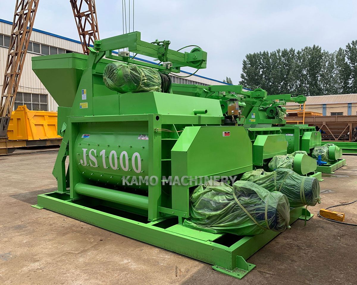 JS1000 concrete mixer