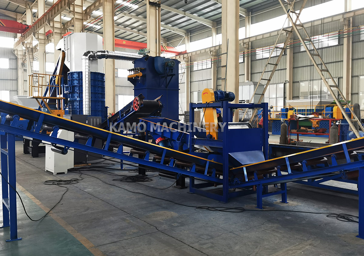 metal crushing production line