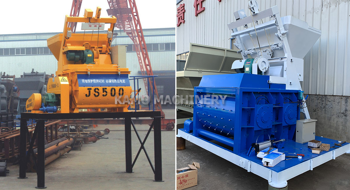 JS500 concrete mixer