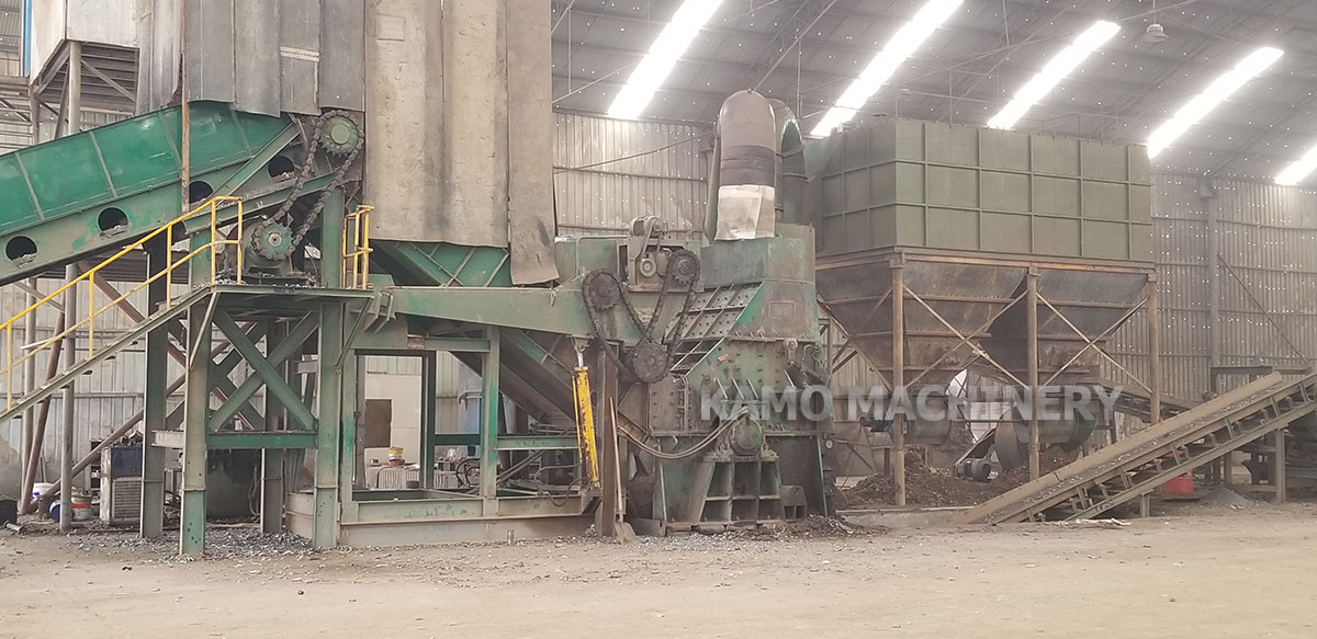 metal crushing production line