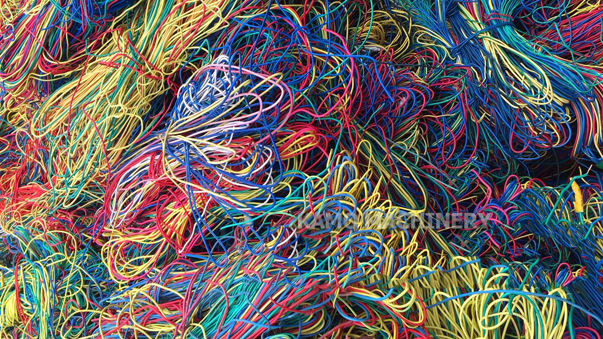 waste wires and cables