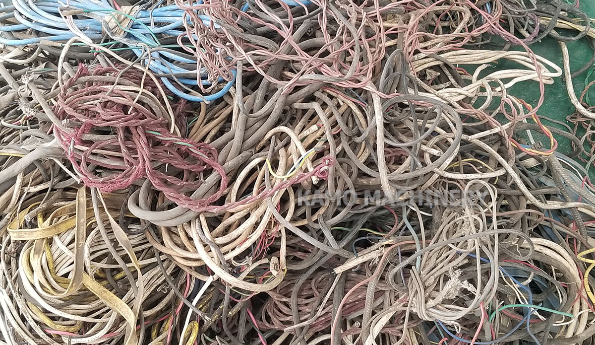 scrap wires and cables