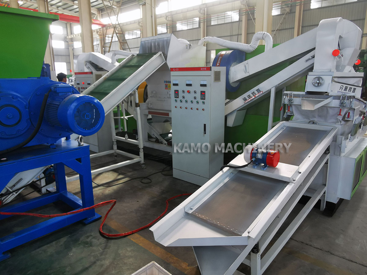 cable wire recycling plant