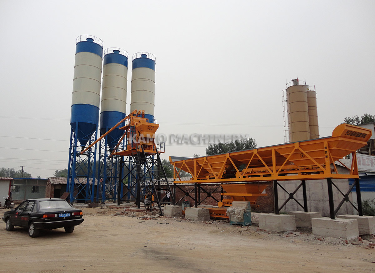 concrete mixing plant