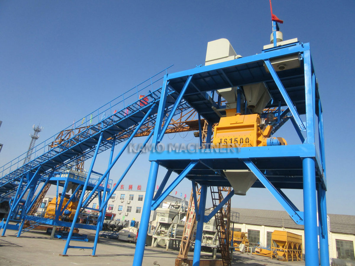 concrete mixing plant