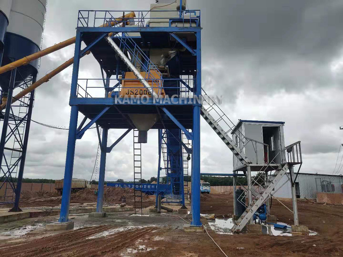 concrete mixing plant