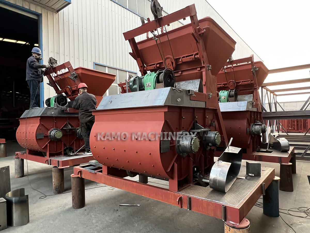 js500 concrete mixer