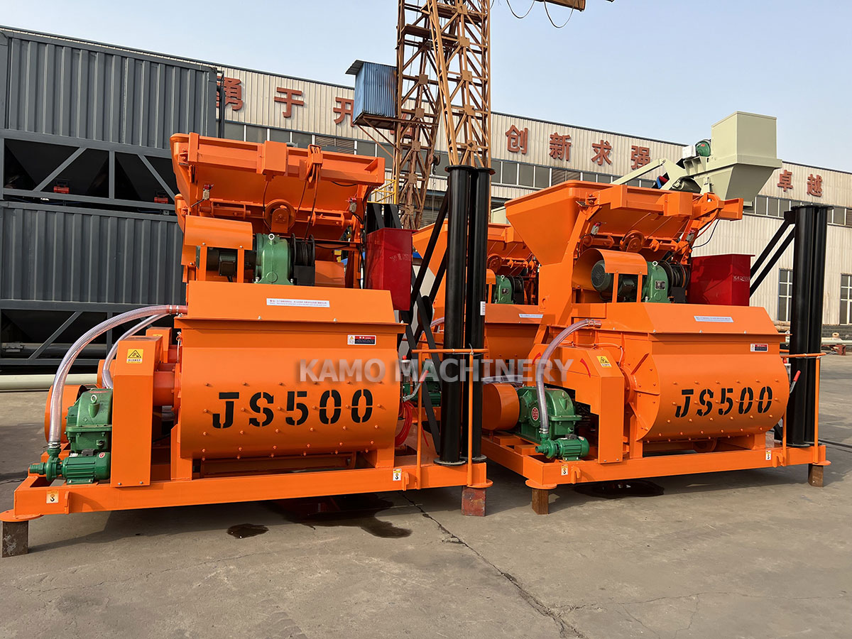 js500 concrete mixer