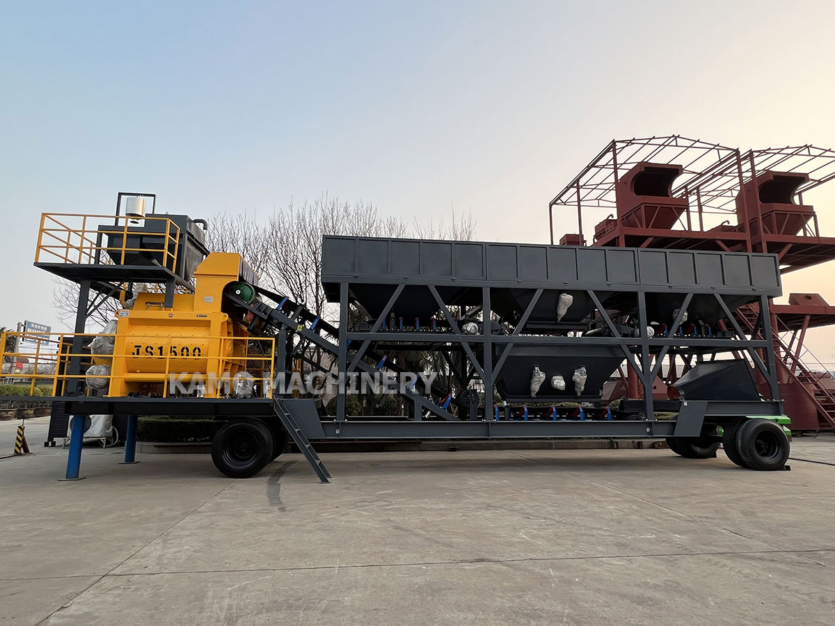 mobile concrete batching plant