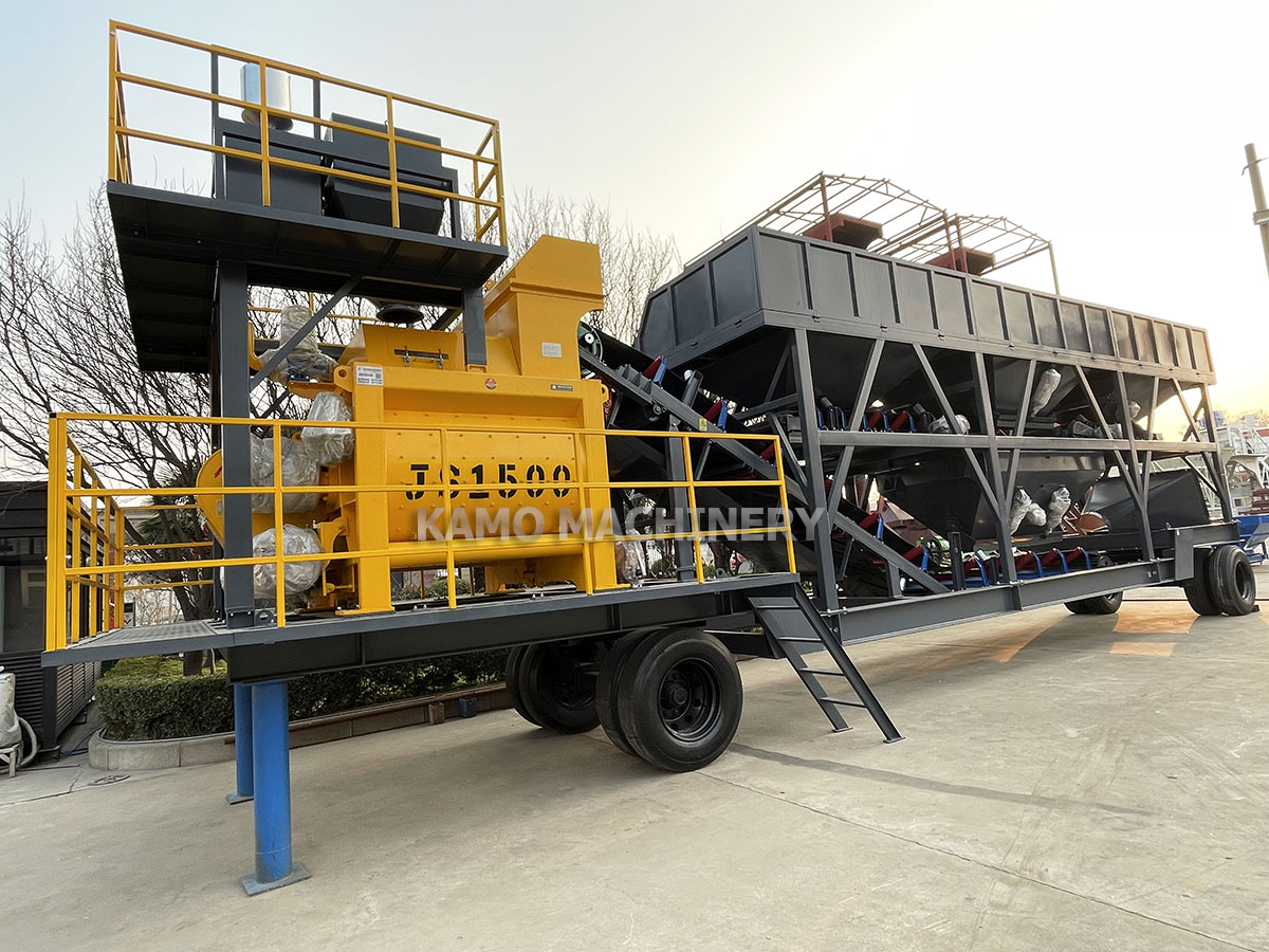 mobile concrete batching plant