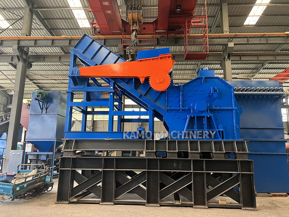 PGX500 scrap metal recycling plant