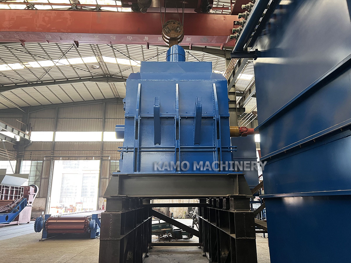 PGX500 scrap metal recycling plant