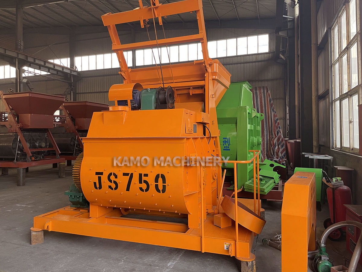 JS750 concrete mixer