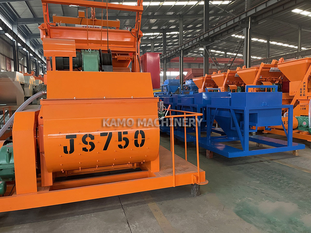 JS750 concrete mixer