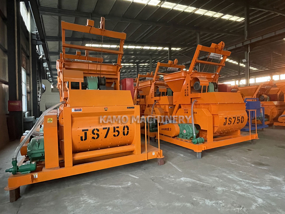 JS750 concrete mixer