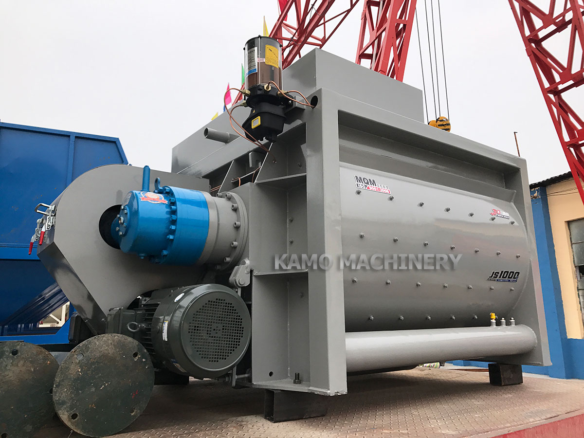 JS1000 concrete mixer