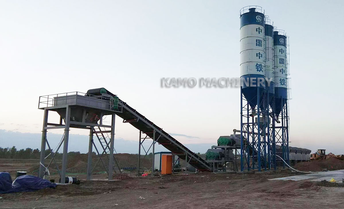 WBZ700 stabilized soil mixing plant