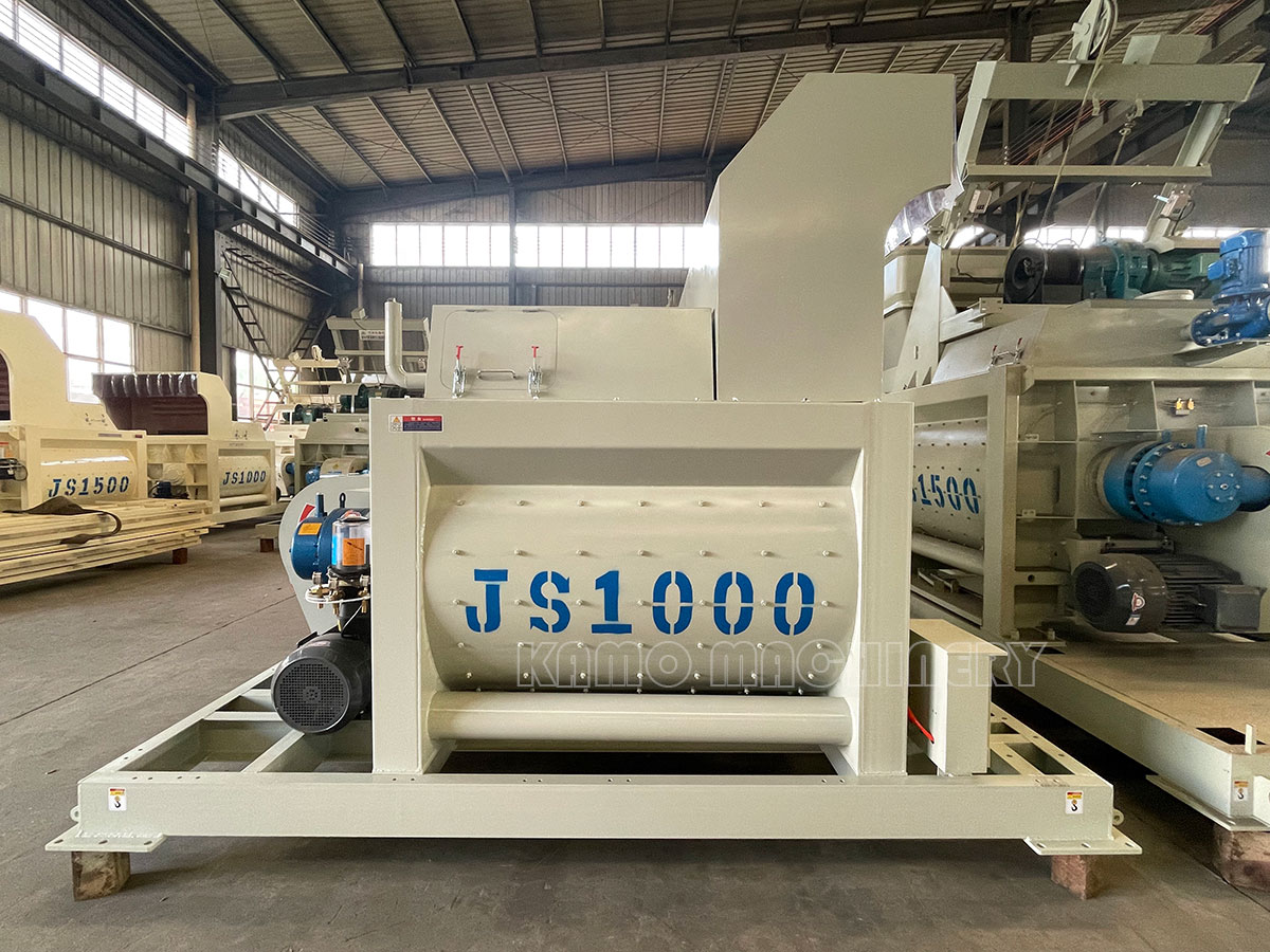 js1000 concrete mixer