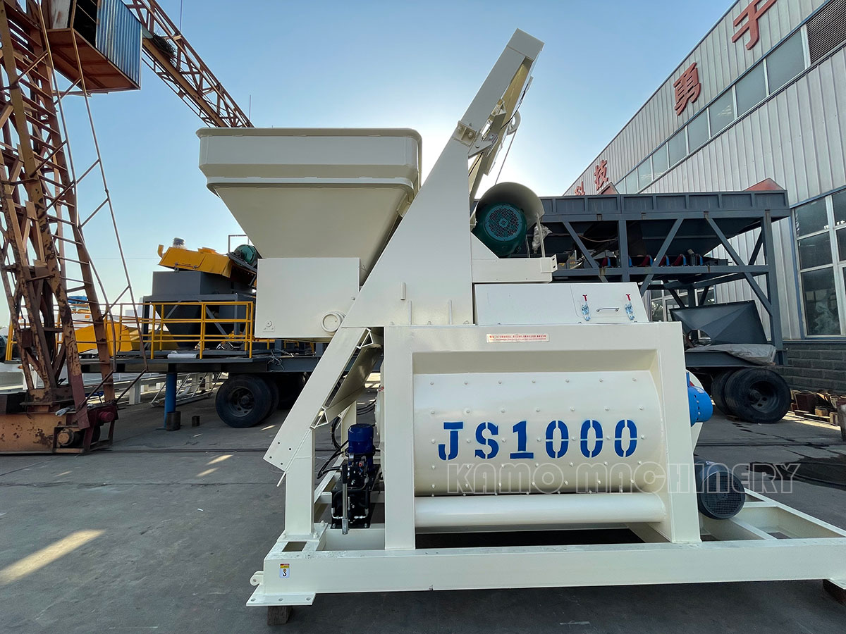 js1000 concrete mixer