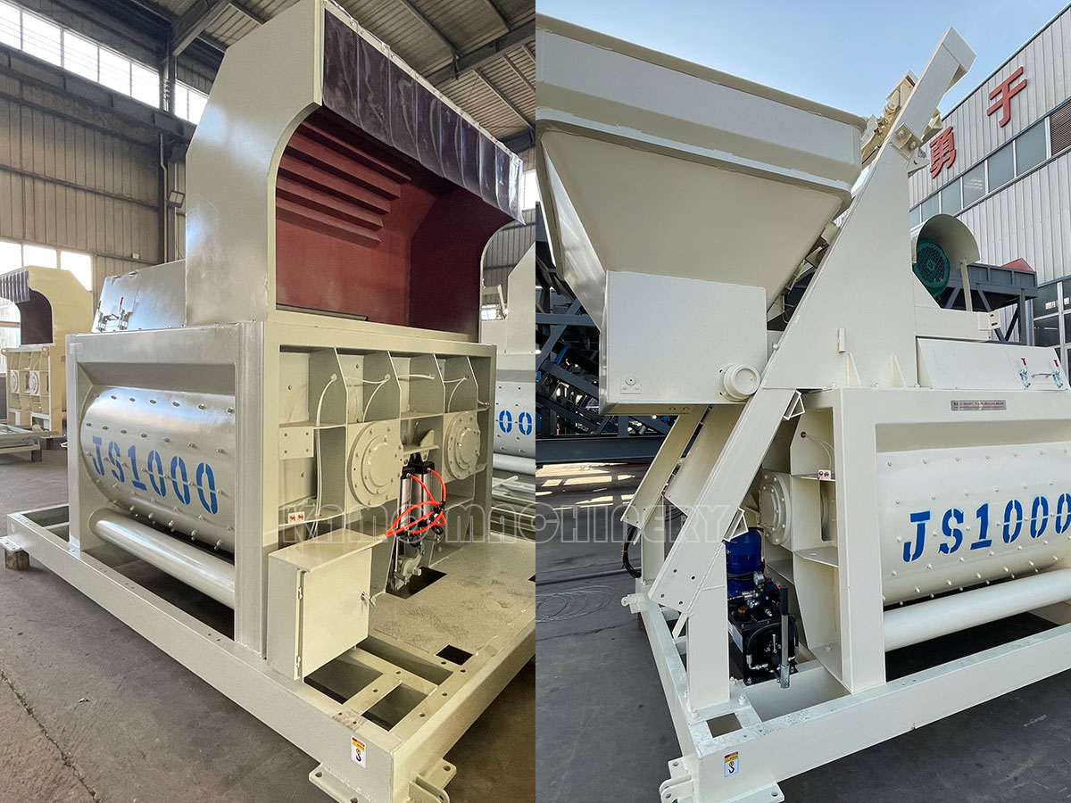 js1000 concrete mixer