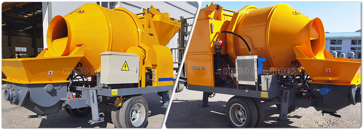 concrete mixer pump