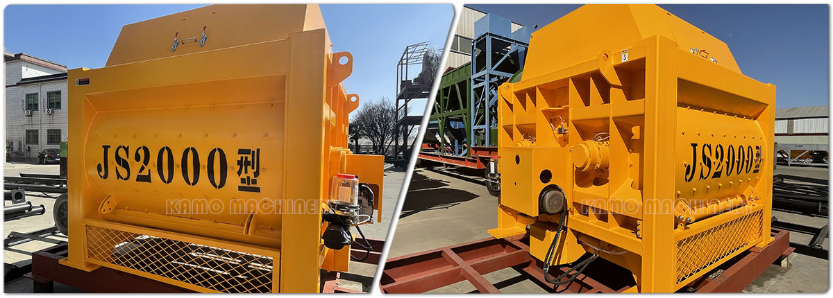 JS2000 concrete mixer