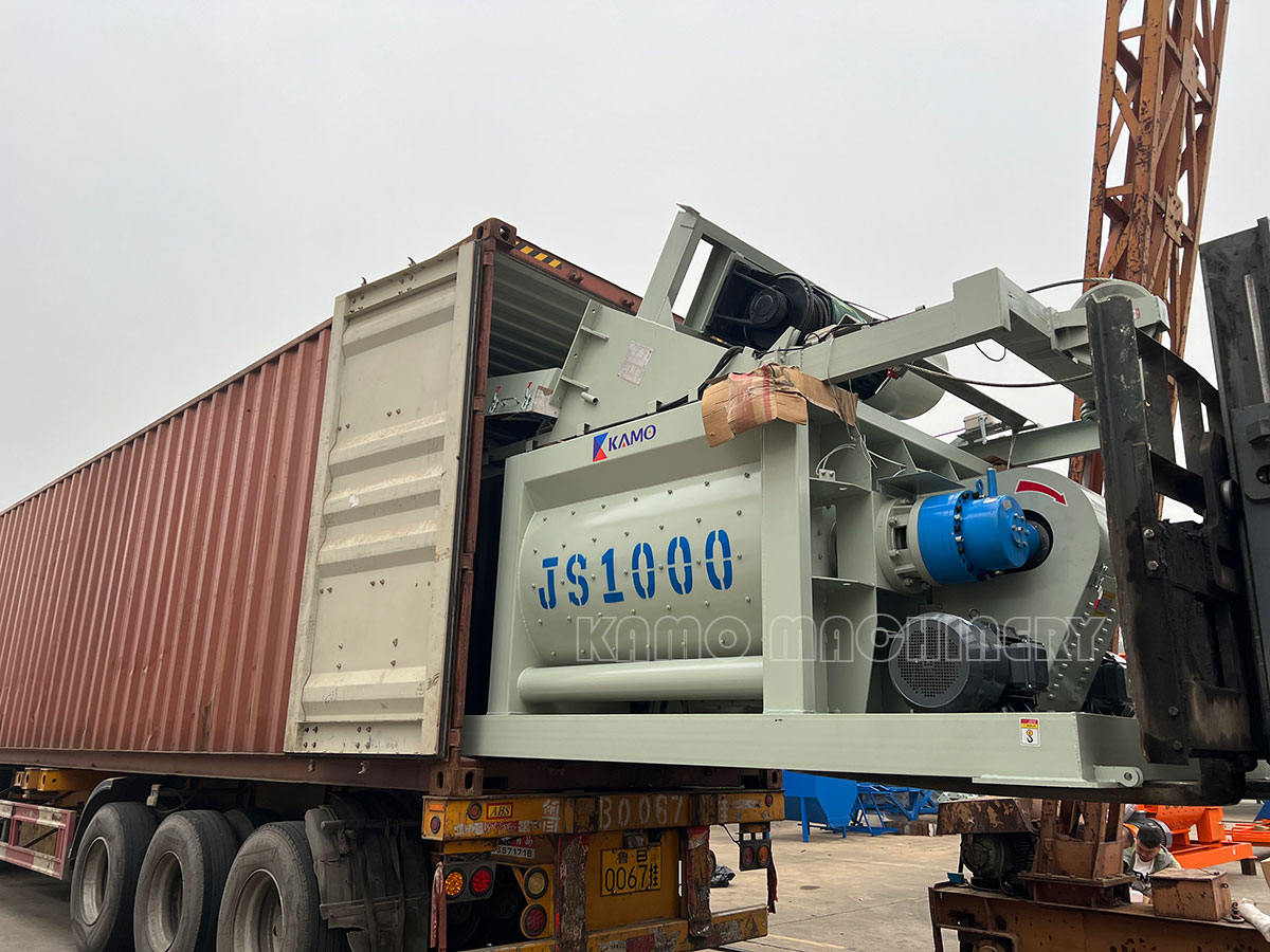 JS1000 concrete mixer